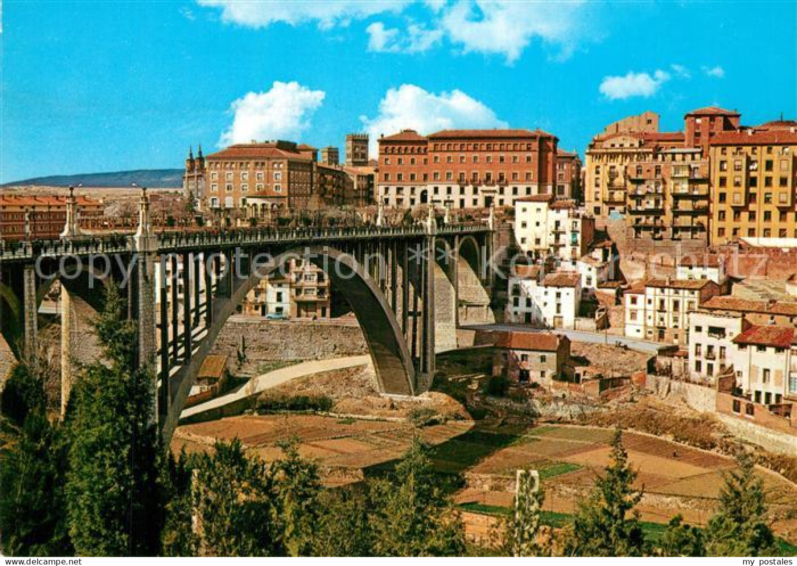 73606170 Teruel Viaducto De Calvo Sotelo Teruel - Autres & Non Classés