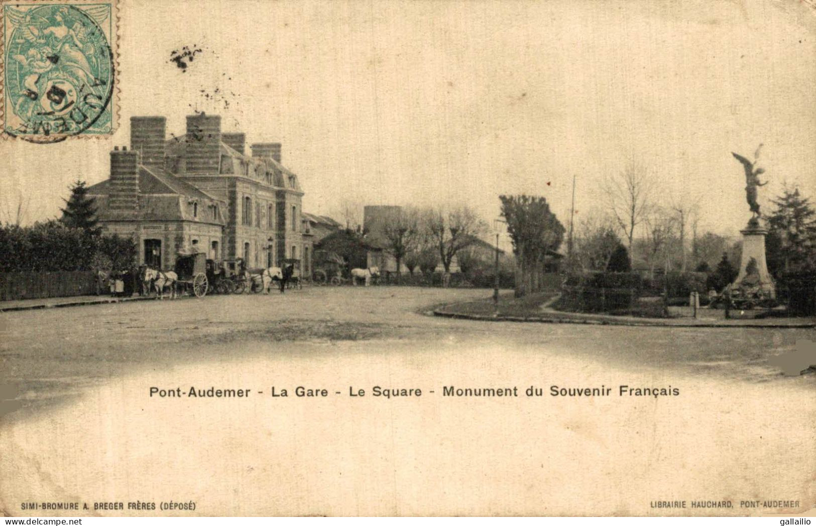 PONT AUDEMER LA GARE LE SQUARE - Pont Audemer