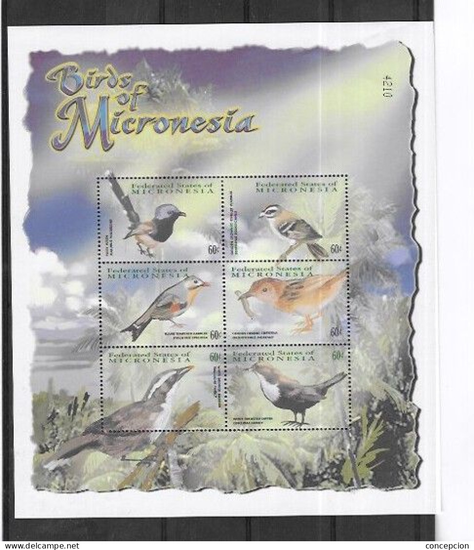 MICRONESIA Nº  1078 AL 1083 - Pájaros Cantores (Passeri)