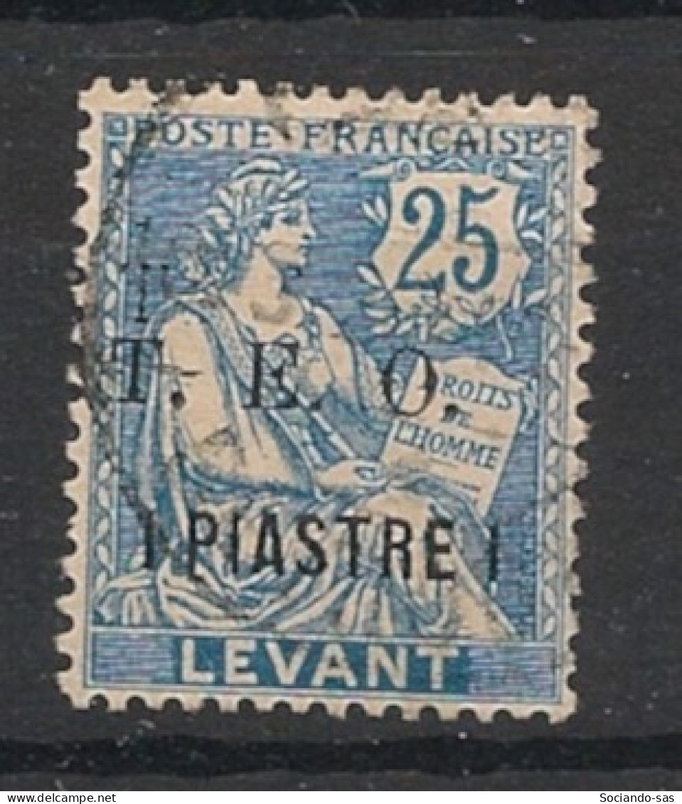 SYRIE - 1919 - N°YT. 16 - Type Mouchon 1pi Sur 25c Bleu - Oblitéré / Used - Used Stamps