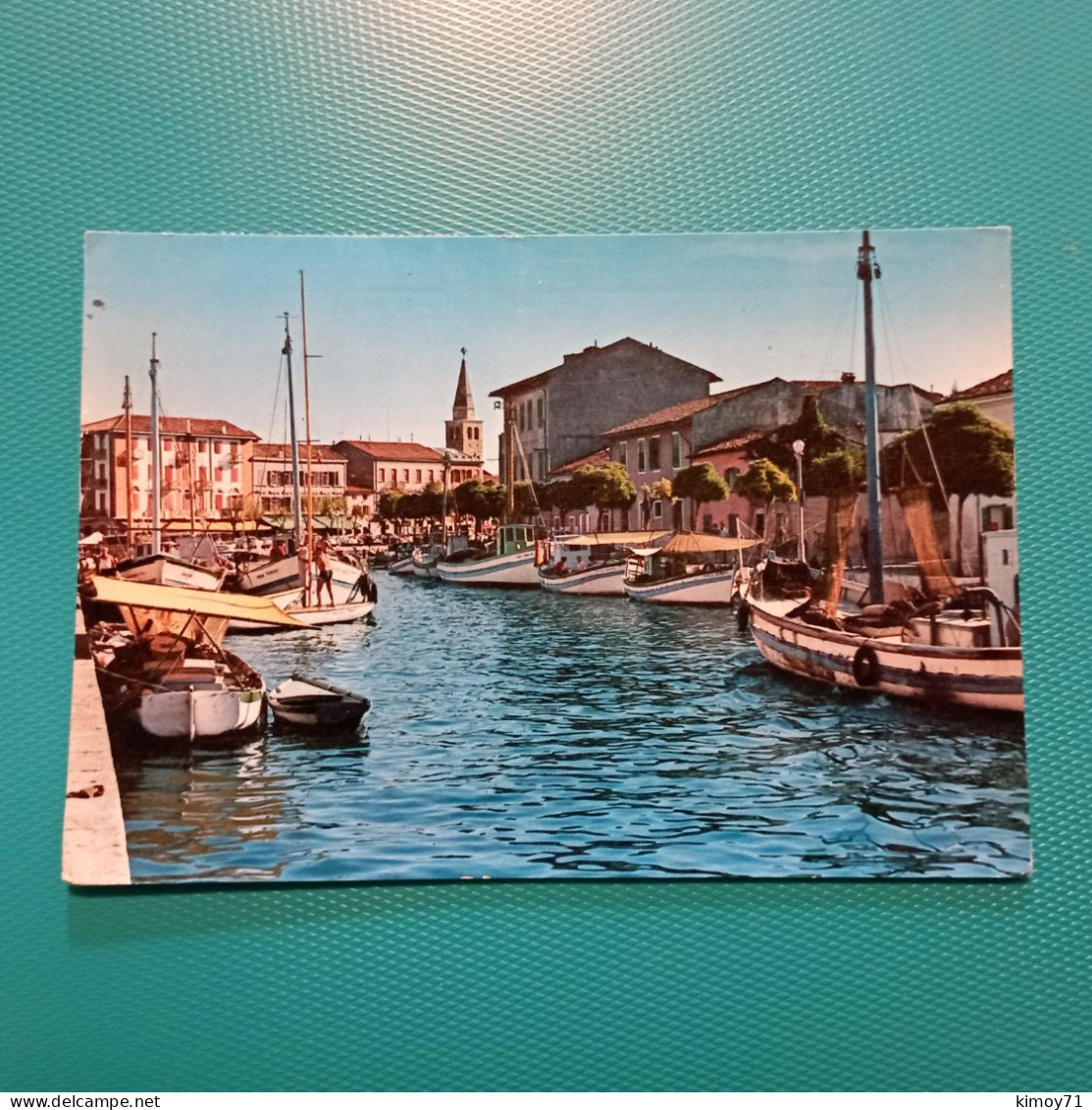 Cartolina Grado - Porto Canale - Ritorno Dalla Pesca. Viaggiata - Gorizia