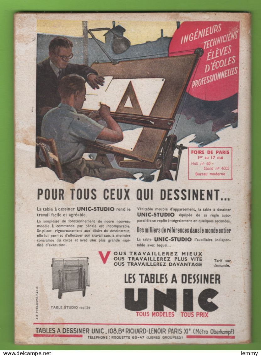 SCIENCE & VIE - N°368 - MAI.1948 - Voir SOMMAIRE - CANOTS SAUVETAGE, GREFFES HORMONALES... Nombreuses Publicités - 1900 - 1949