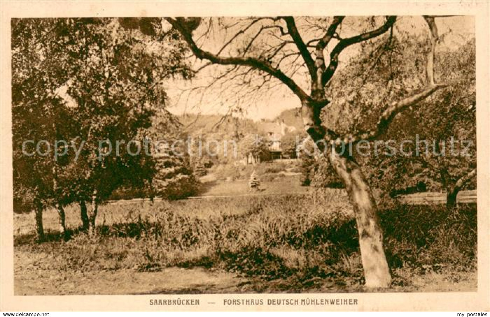 73605659 Saarbruecken Forsthaus Deutsch Muehlenweiher Saarbruecken - Saarbrücken