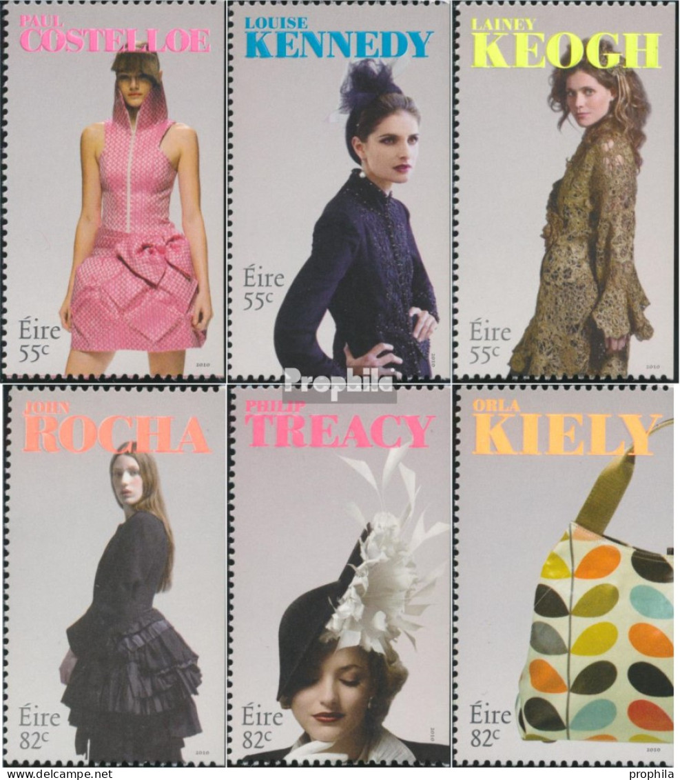 Irland 1936D-1941D (kompl.Ausg.) Postfrisch 2010 Irische Modedesigner - Unused Stamps