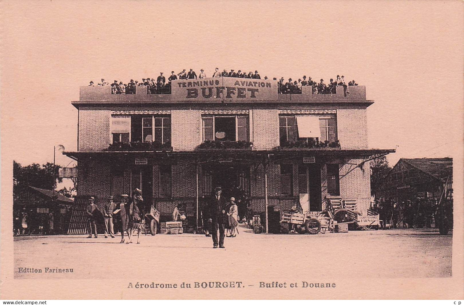 Le Bourget - Buffet Et Douane   -  CPA °J - Le Bourget