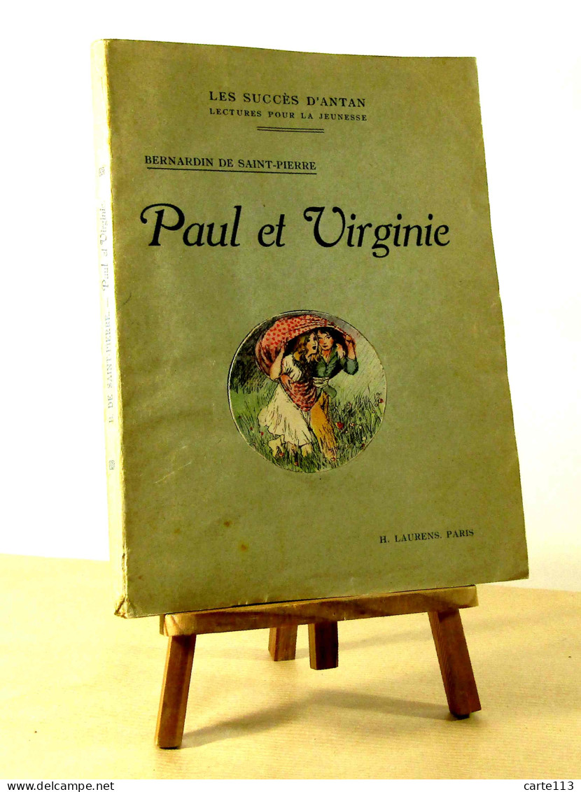 BERNARDIN DE SAINT-PIERRE Henri    - PAUL ET VIRGINIE - 1901-1940