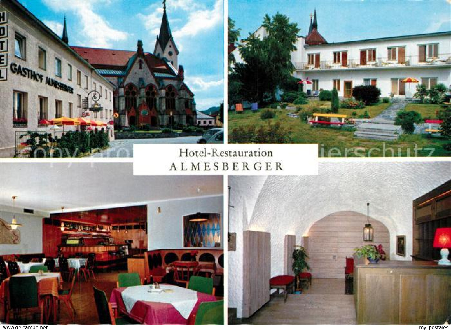 73604532 Aigen Muehlkreis Hotel-Restaurant Almesberger  Aigen Muehlkreis - Autres & Non Classés