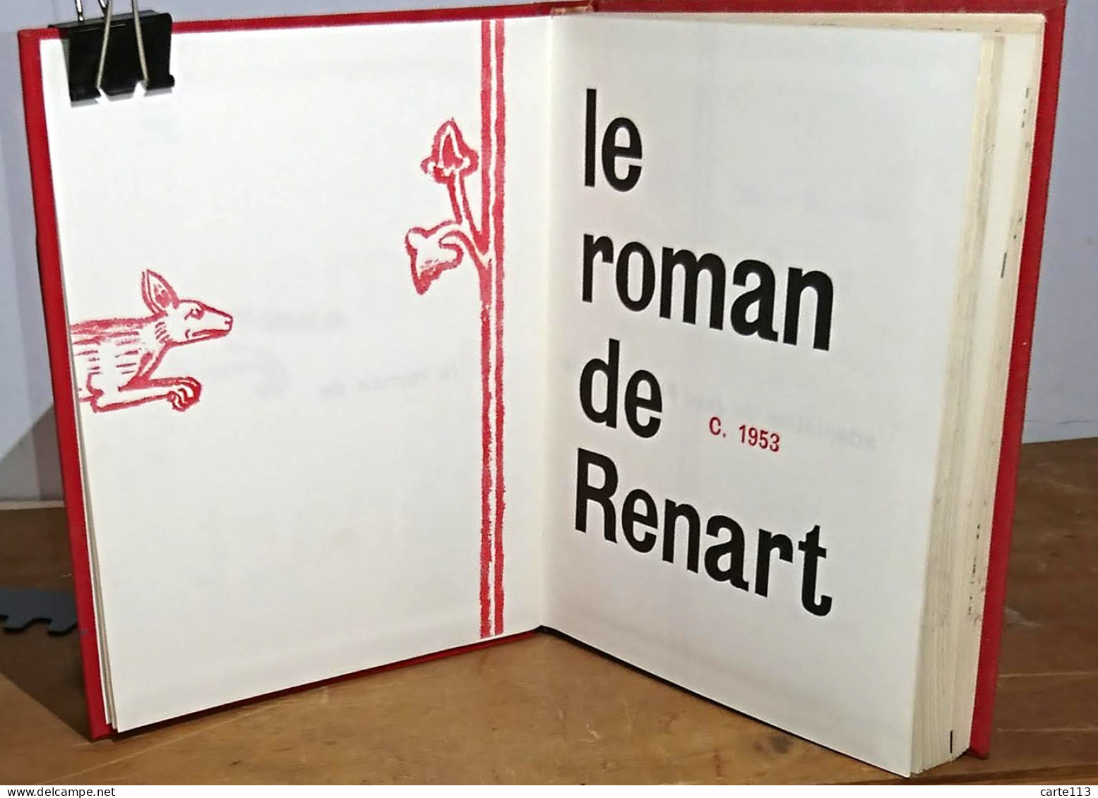 REILLE Jean-Francis - LE ROMAN DE RENART - Other & Unclassified