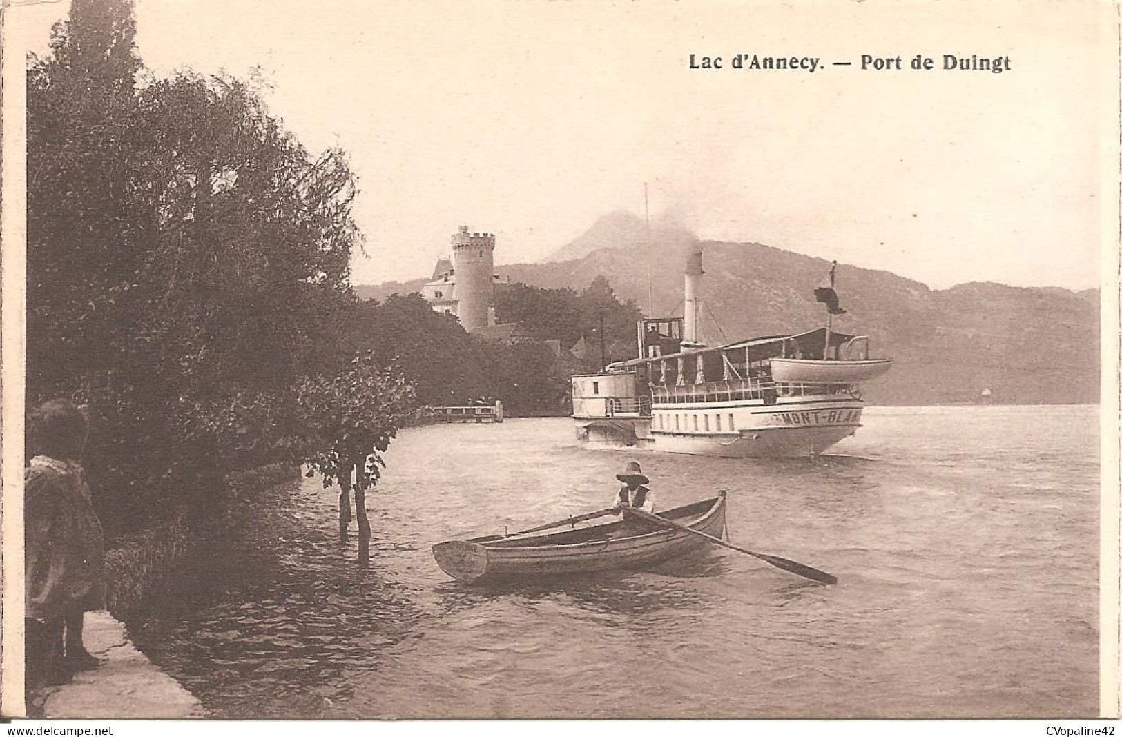 LAC D'ANNECY (74) Le Port De DUINGT - Duingt