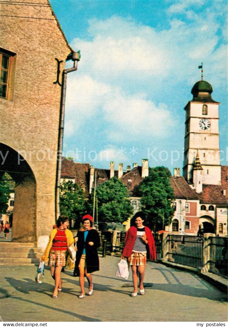 73604530 Sibiu Hermannstadt Turnul Sfatului Sibiu Hermannstadt - Rumänien