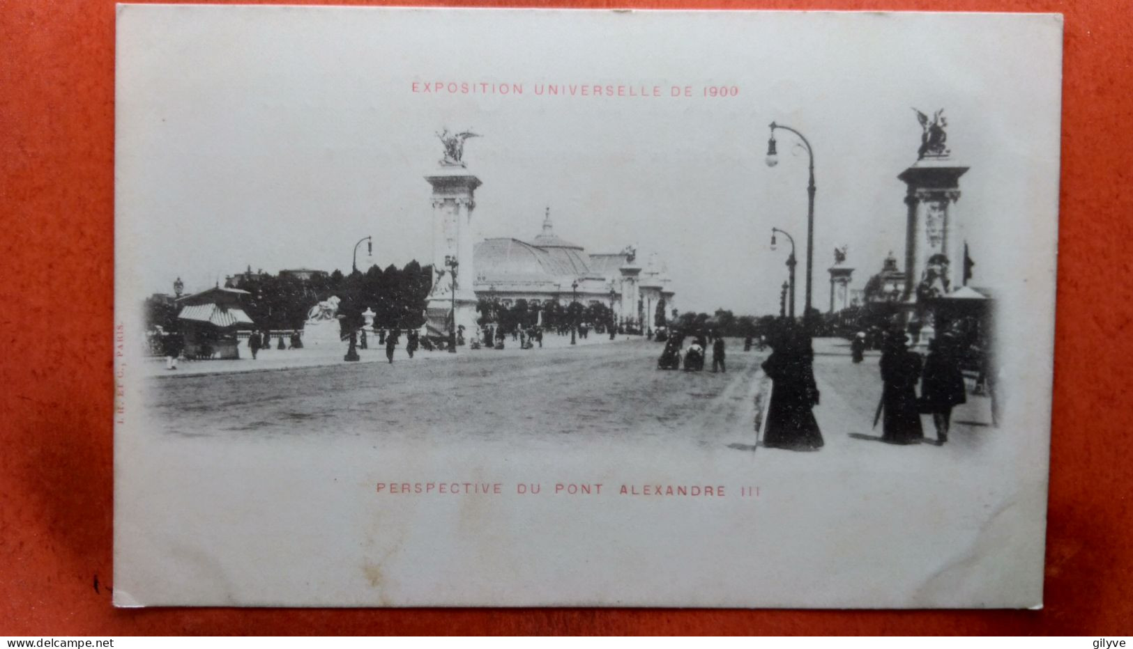 CPA (75) Exposition Universelle De 1900.Perspective Du Pont Alexandre.  (7A.598) - Tentoonstellingen
