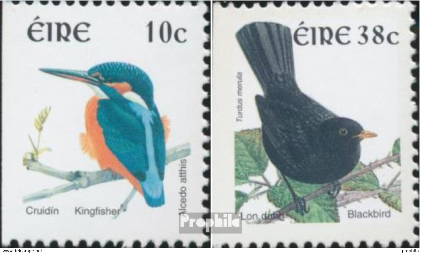 Irland 1399Dl-1400Dl (kompl.Ausg.) Postfrisch 2002 Einheimische Vögel - Ongebruikt