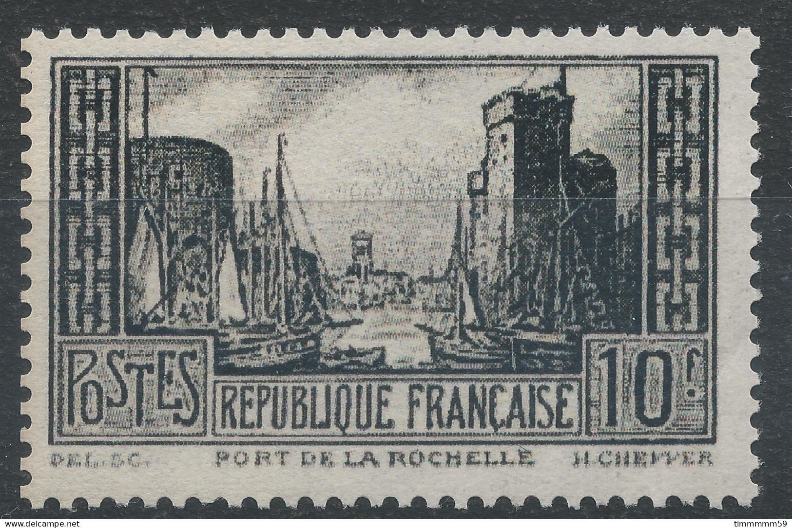Lot N°83159   N°261B Brun Noir, FAUX Pour Boucher Un Trou, Cote Du Vrai 7250 Euros - Unused Stamps