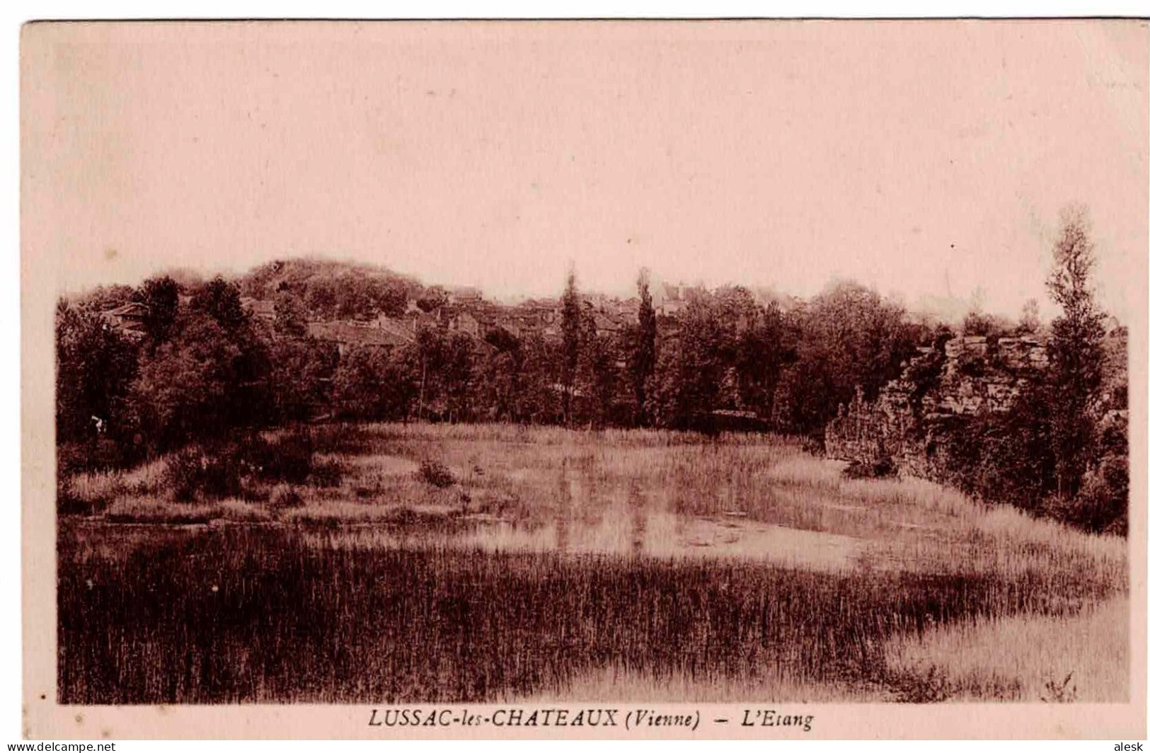 LUSSAC-les-CHÂTEAUX - L'Étang - Lussac Les Chateaux