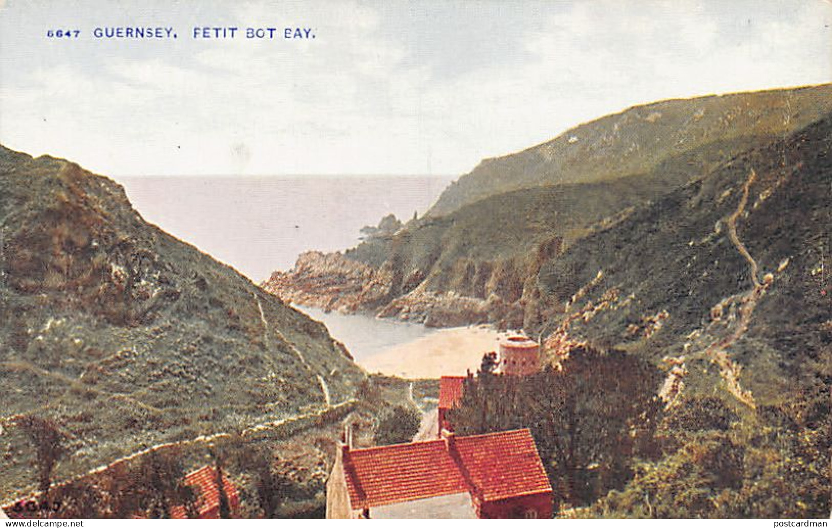 Guernsey - Petit Pot Bay - Publ. The Photochrom Co. Ltd. - Guernsey