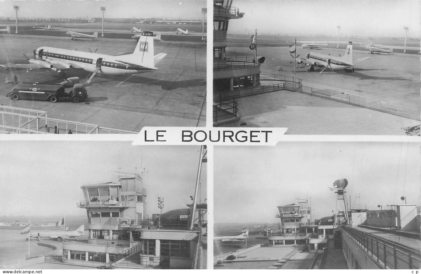 Le Bourget - Orly - L'Aeroport - Multivues    -  CPSM °J - Le Bourget