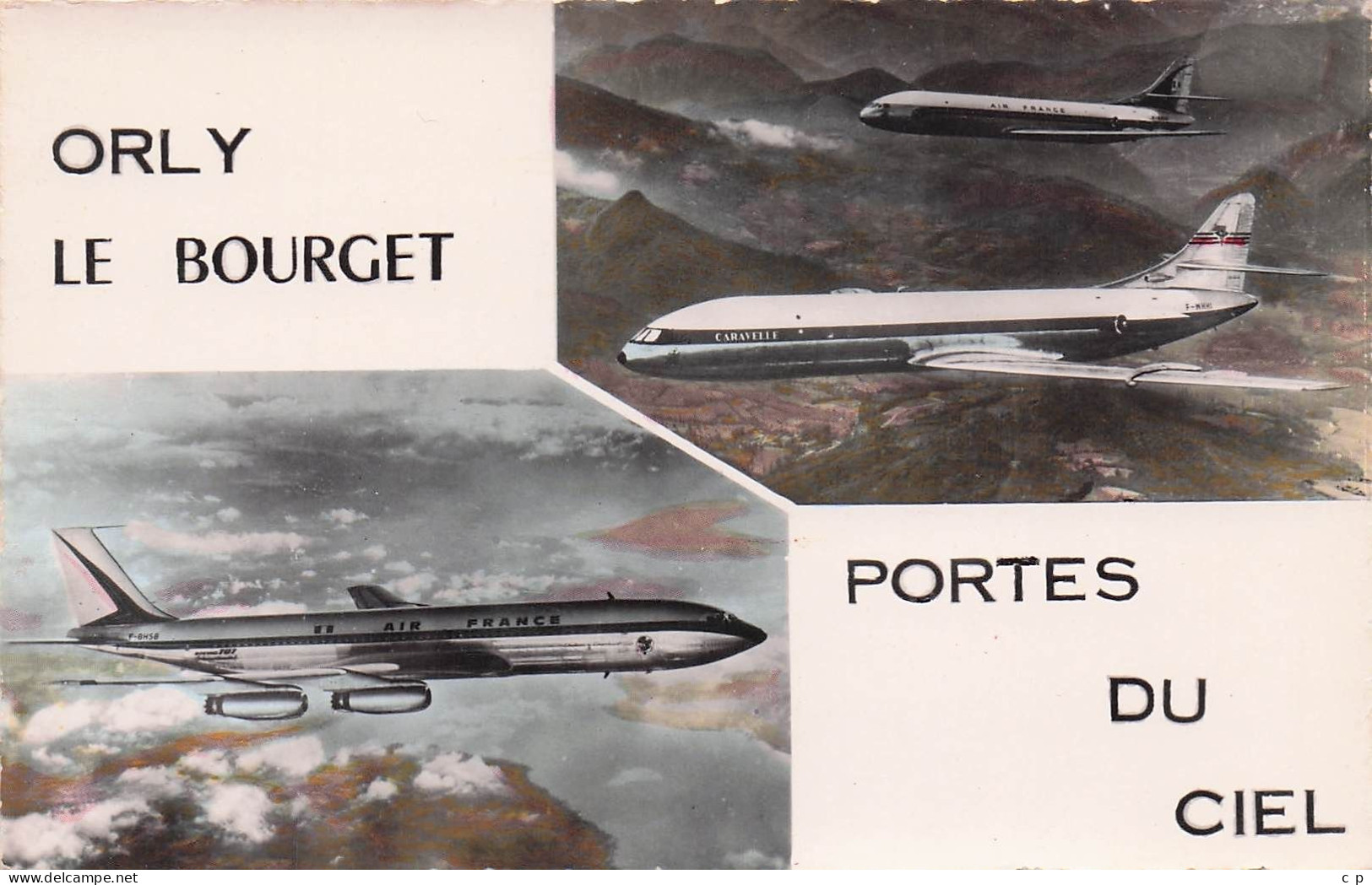 Le Bourget - Orly - L'Aeroport - Caravelle -  Multivues    -  CPSM °J - Le Bourget