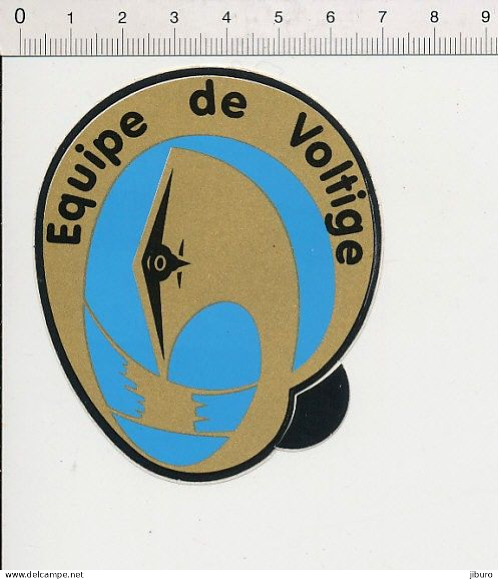 (bon état) Autocollant Sticker Equipe De Voltige (aérienne Aviation Avion) - Stickers