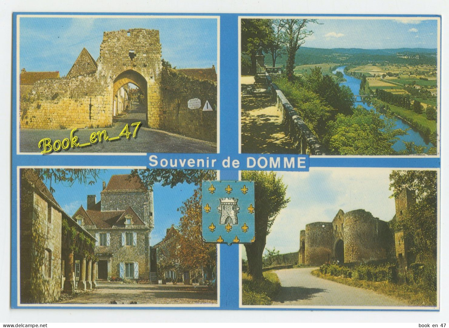 {91917} 24 Dordogne Domme , Multivues ; Divers Aspects - Domme