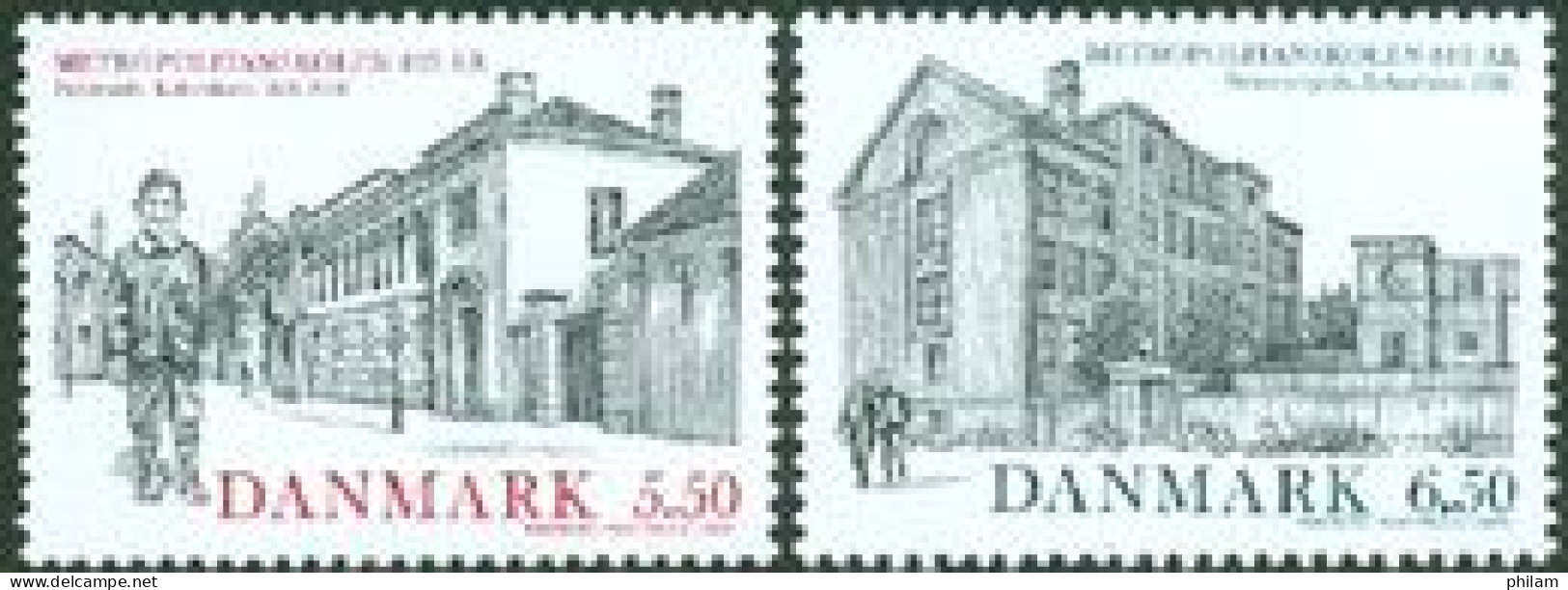 DANEMARK 2009 - Lycée  Metropolitain - 2 V. - Unused Stamps