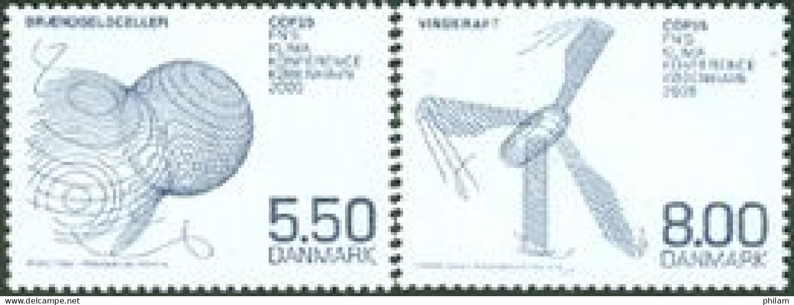 DANEMARK 2009 - Changement Climatique - COP15 - 2 V. - Unused Stamps