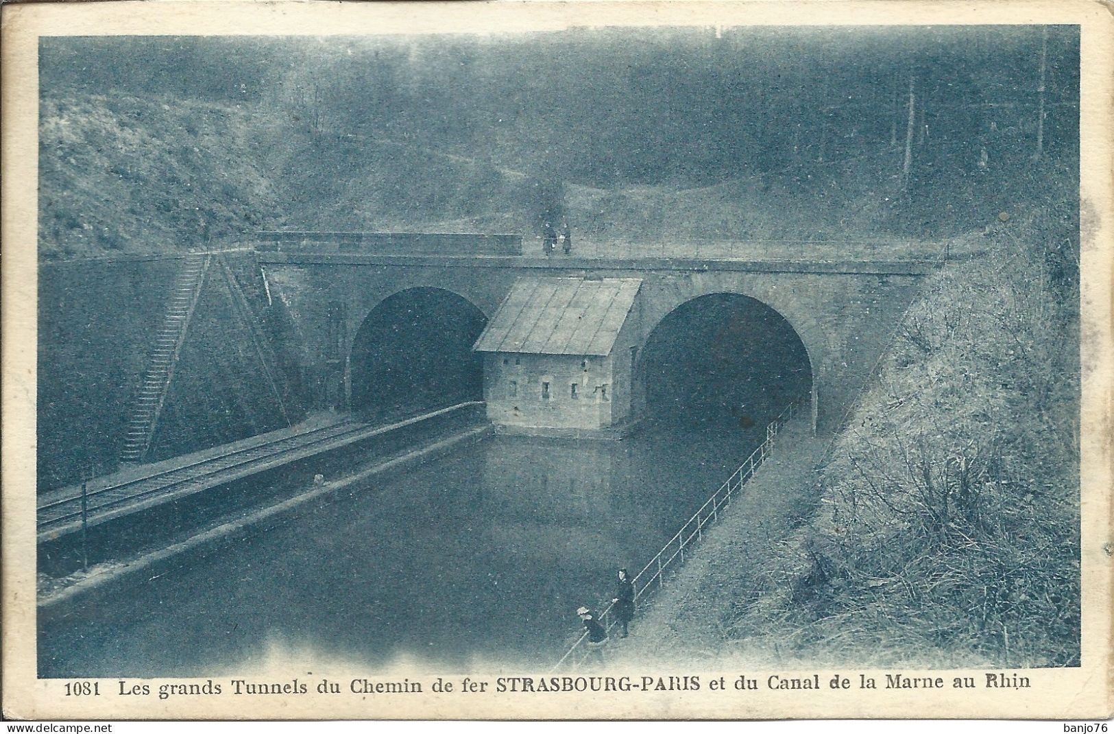 Grands Tunnels Du Chemin De Fer STRASBOURG-PARIS Et Du Canal De La Marne Au Rhin - Arzviller