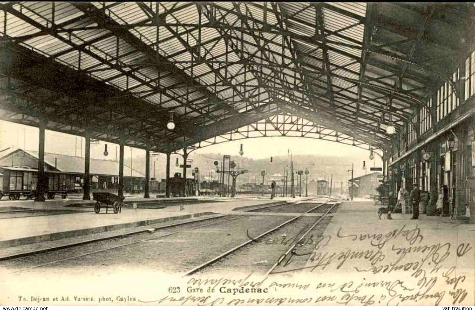 FRANCE - Carte Postale De Capdenac - La Gare - L 152308 - Estaciones Sin Trenes