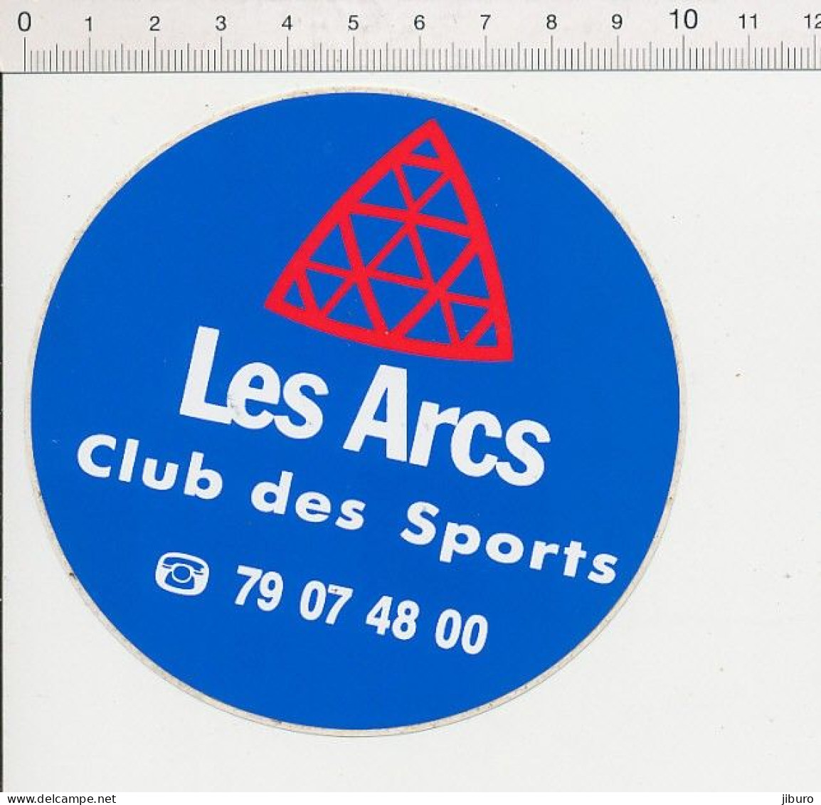 (bon état) Autocollant Sticker Les Arcs Club Des Sports ( Sport ) - Pegatinas