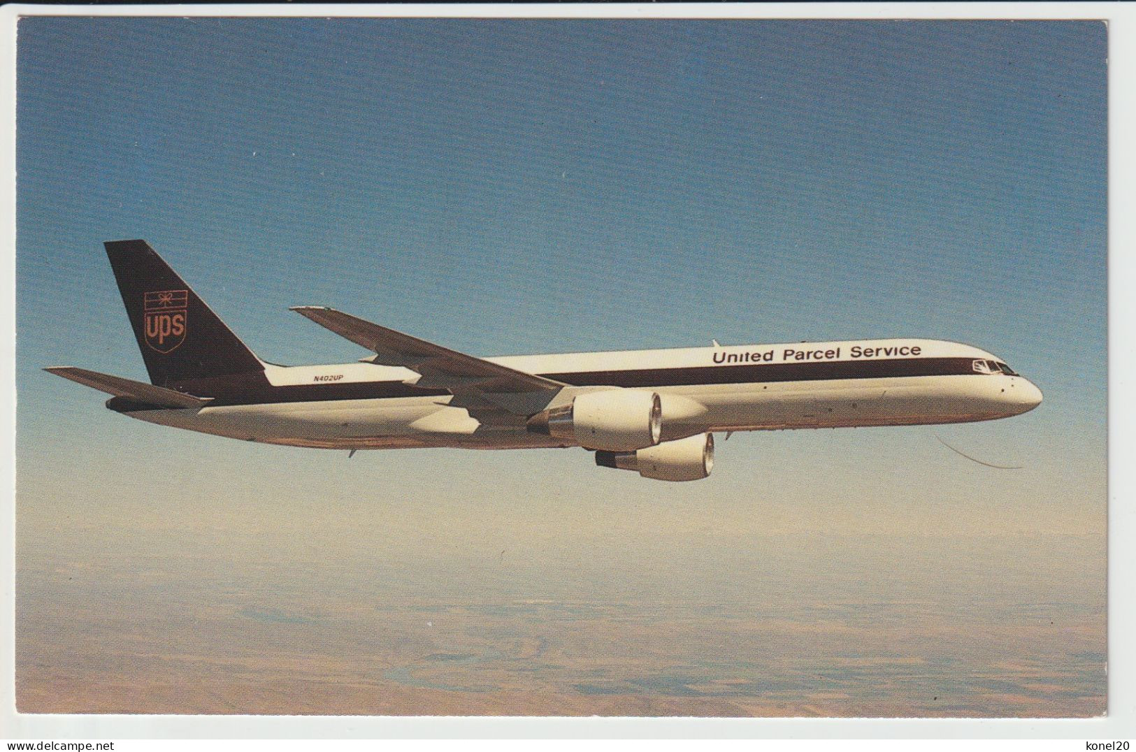 Vintage Pc UPS United Parcel Service Boeing 757 Aircraft - 1919-1938: Interbellum