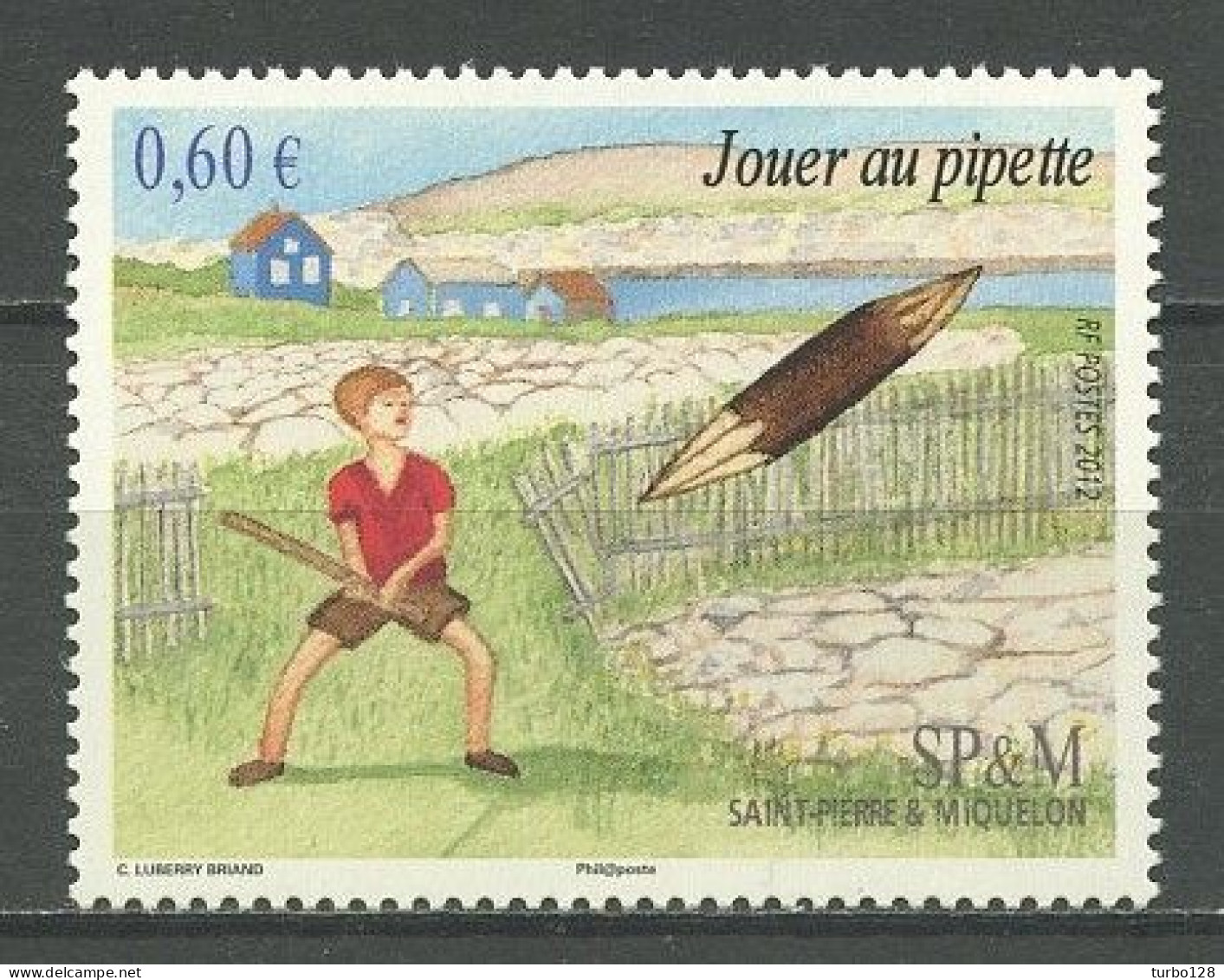 SPM Miquelon 2012 N° 1052 ** Neuf MNH Superbe C 3 € Jeux Games Jouer Au Pipette Enfants Children Expressions Locales - Unused Stamps