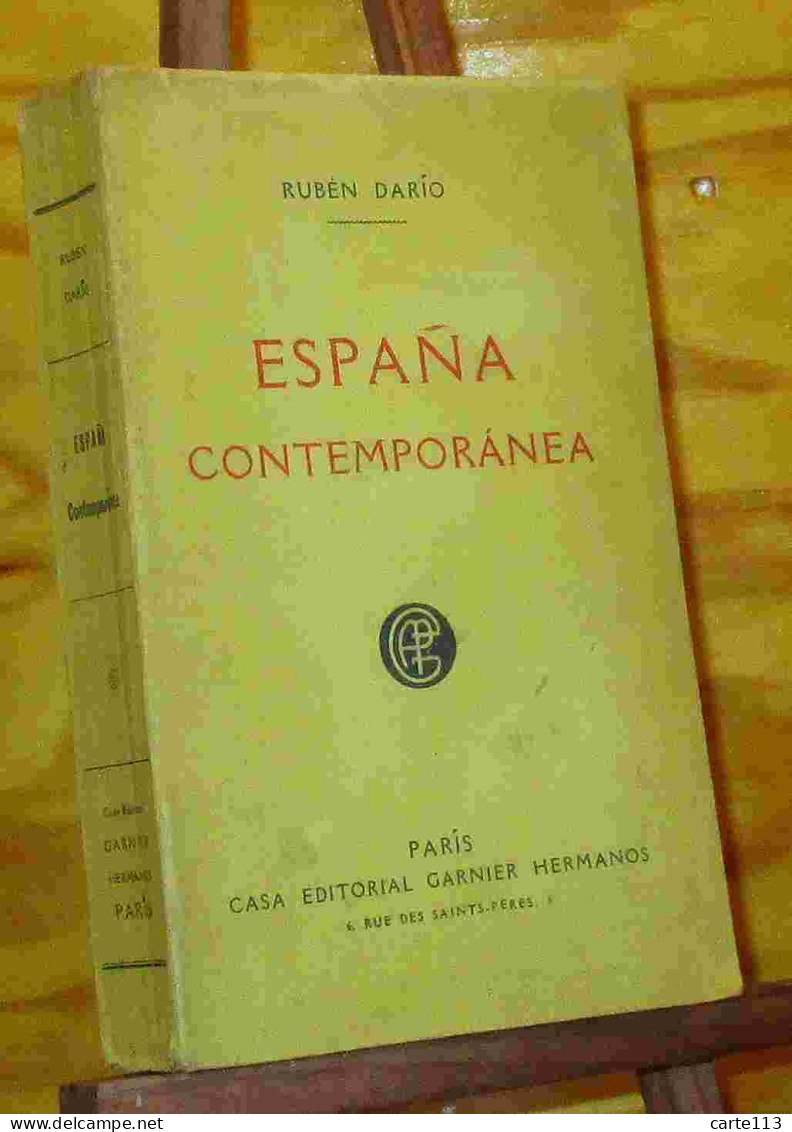 DARIO Ruben - ESPANA CONTEMPORANEA - 1901-1940