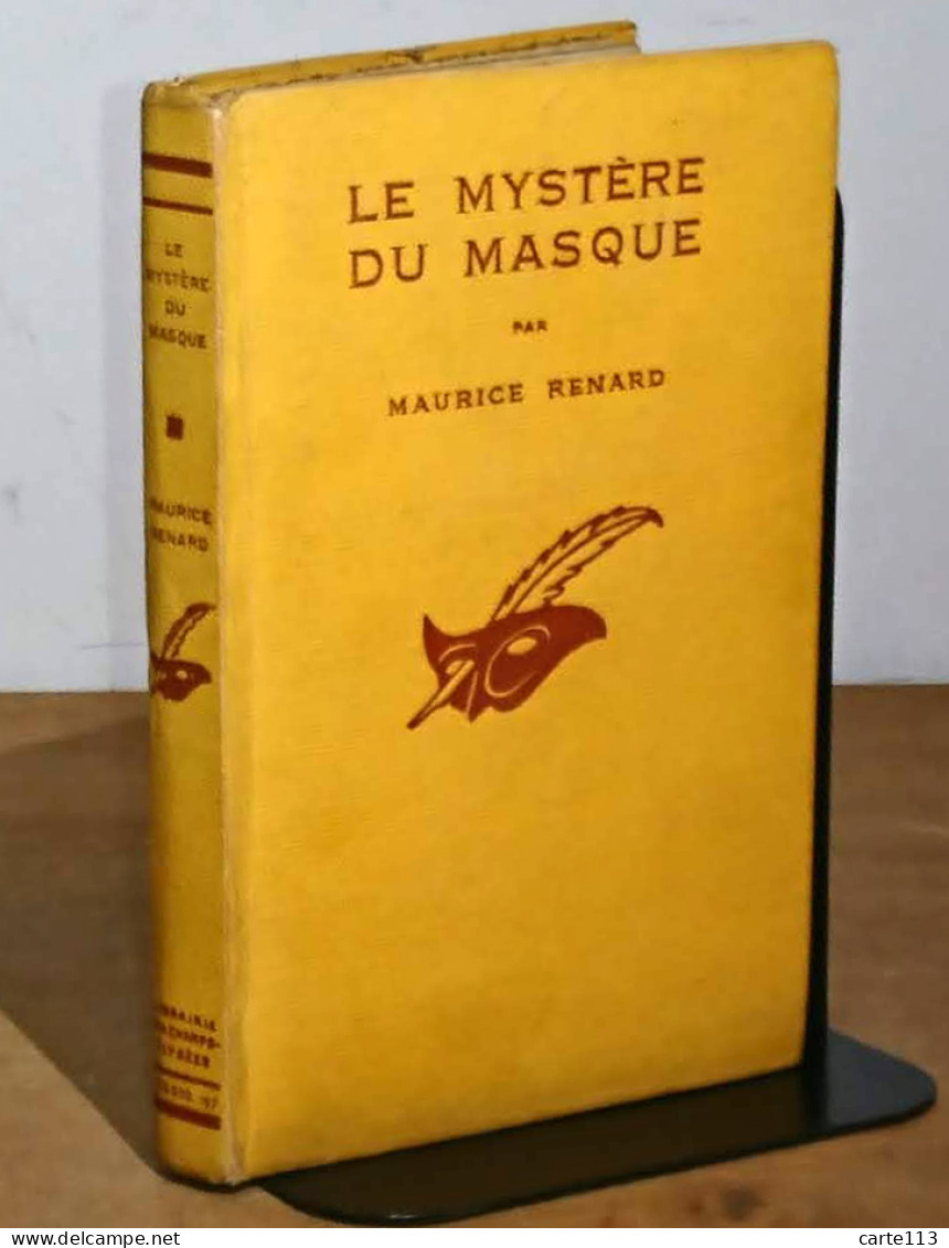 RENARD Maurice - LE MYSTERE DU MASQUE - 1901-1940