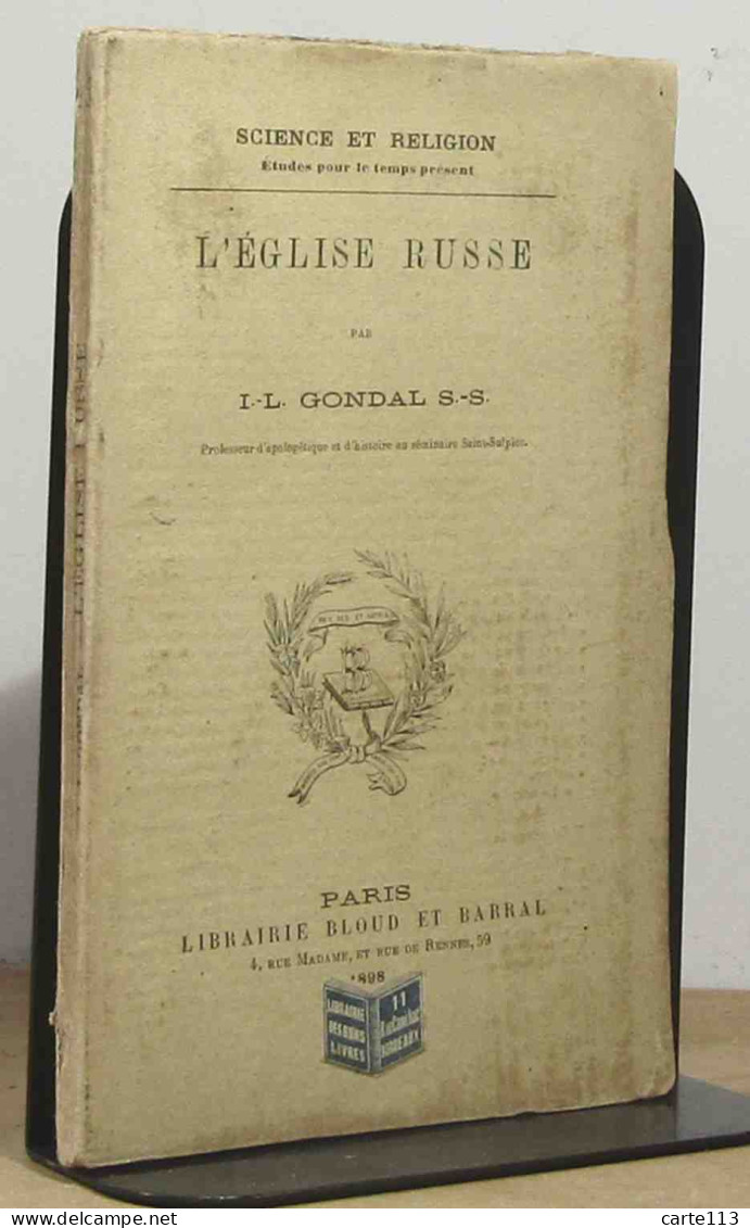 GONDAL Louis - L'EGLISE RUSSE - 1801-1900