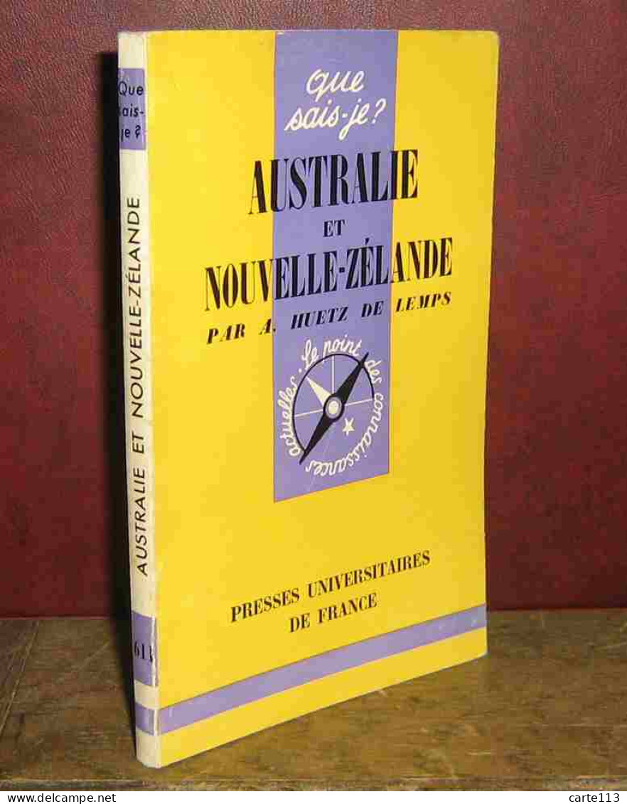 HUETZ DE LEMPS Alain - AUSTRALIE ET NOUVELLE ZELANDE - Other & Unclassified