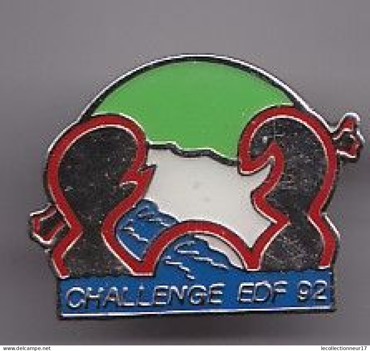 Pin's Challenge EDF 92 Réf 2347 - EDF GDF