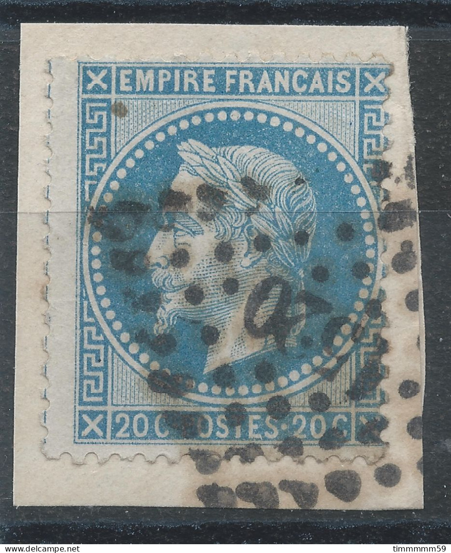 Lot N°83164   N°29B/Fragment, Oblitéré PC Du GC 1520 FLERS-DE-L'ORNE(59) - 1863-1870 Napoléon III Lauré