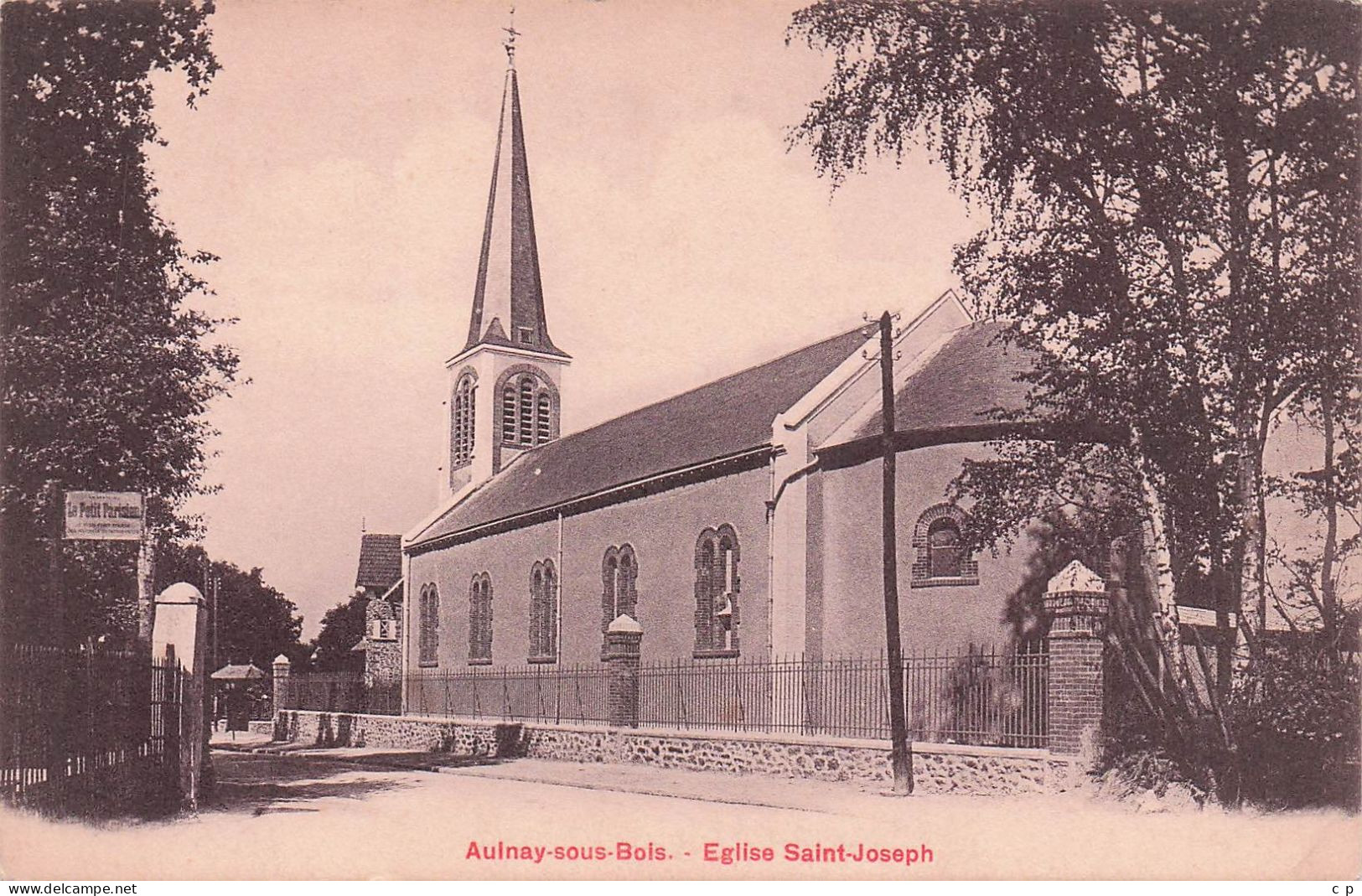 Aulnay Sous Bois -   L'Eglise Saint Joseph   -   CPA °J - Other & Unclassified