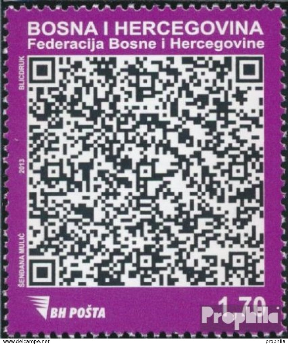 Bosnien-Herzegowina 632 (kompl.Ausg.) Postfrisch 2013 Postverwaltung - Bosnie-Herzegovine