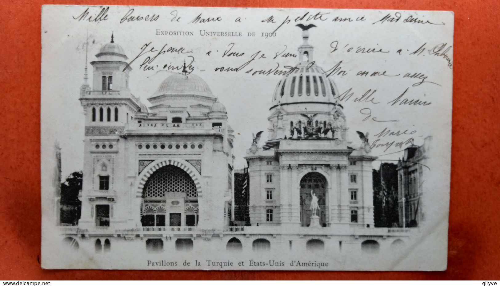 CPA (75)  Exposition Universelle De 1900 . Pavillon De La Turquie Et Etats Unis D'Amérique. (7A.624) - Ausstellungen
