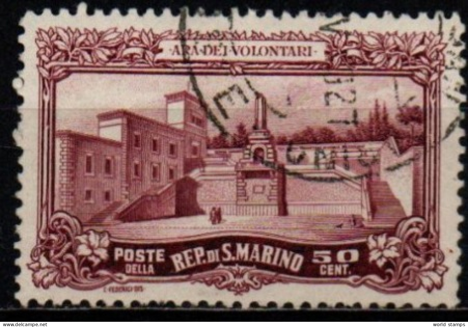 SAINT-MARIN 1927 O - Used Stamps