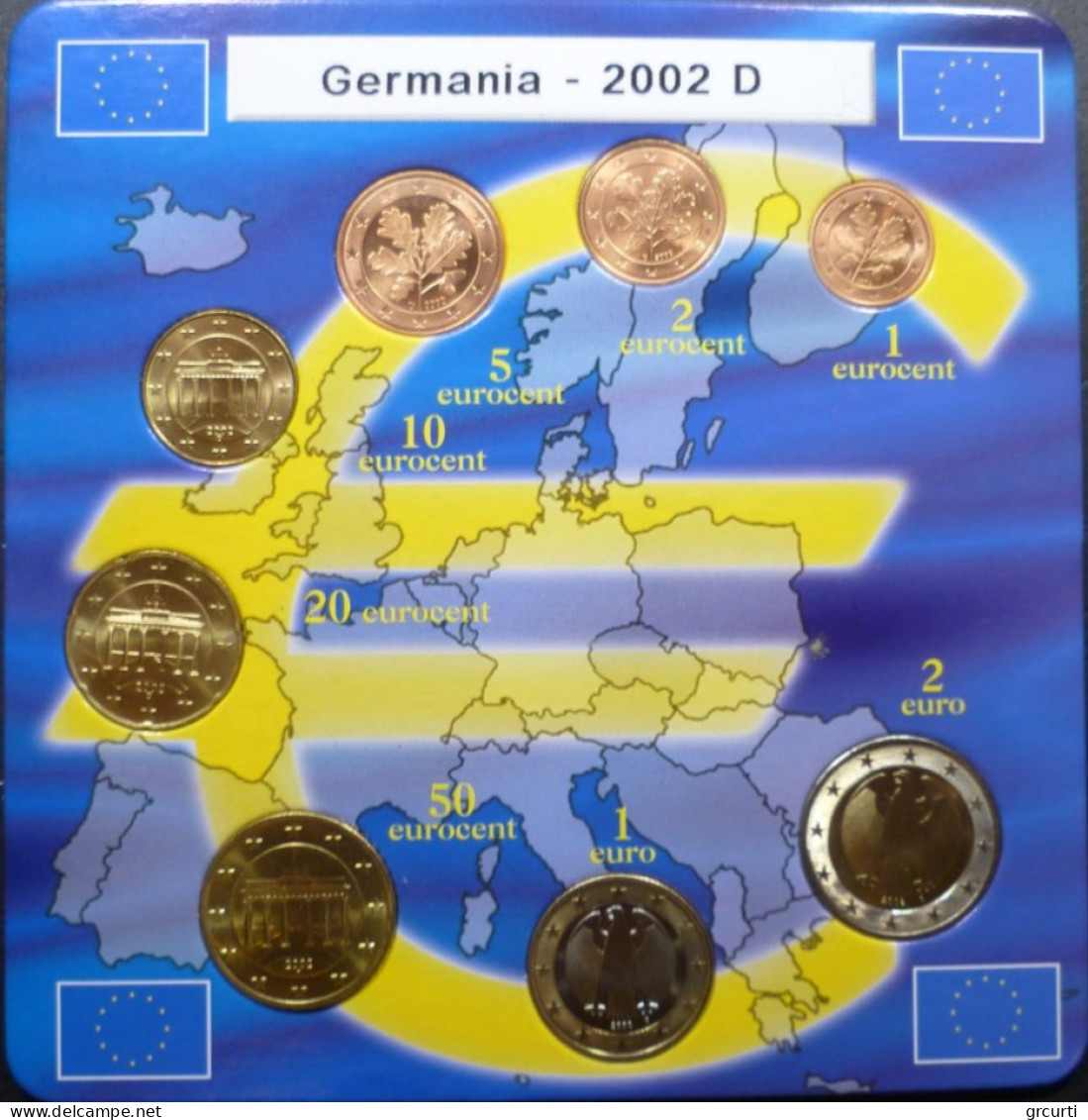 Germania - Serie 2002 D - In Cartoncino Non Ufficiale - Germania