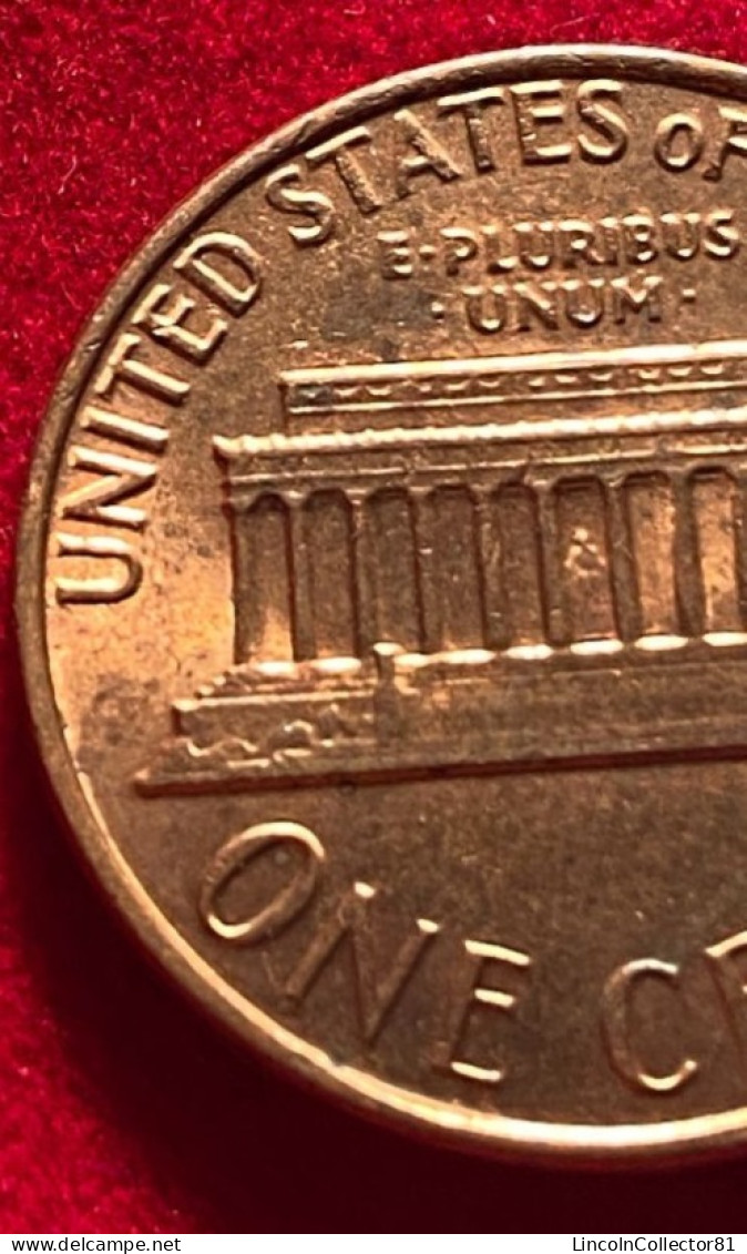 1976 Lincoln Memorial Error RD Penny DDR