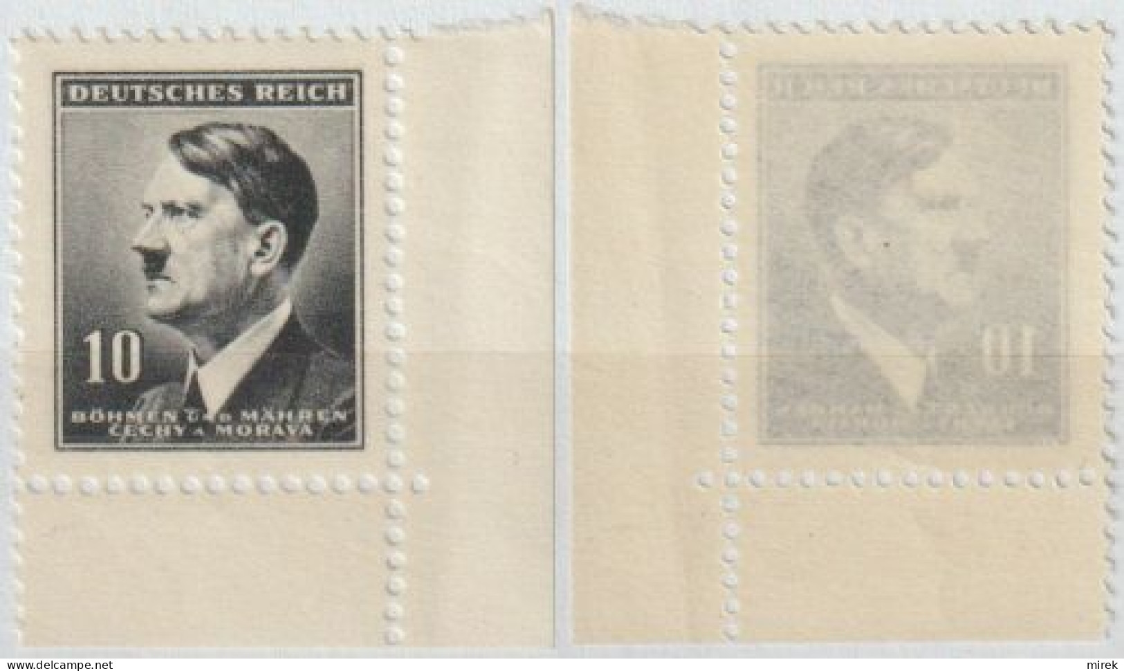 087/ Pof. 78, Translucent Paper - Unused Stamps