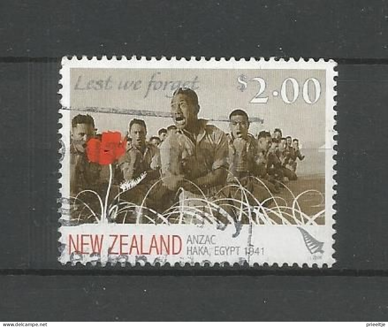 New Zealand 2008 Lest We Forget Y.T. 2396 (0) - Usati