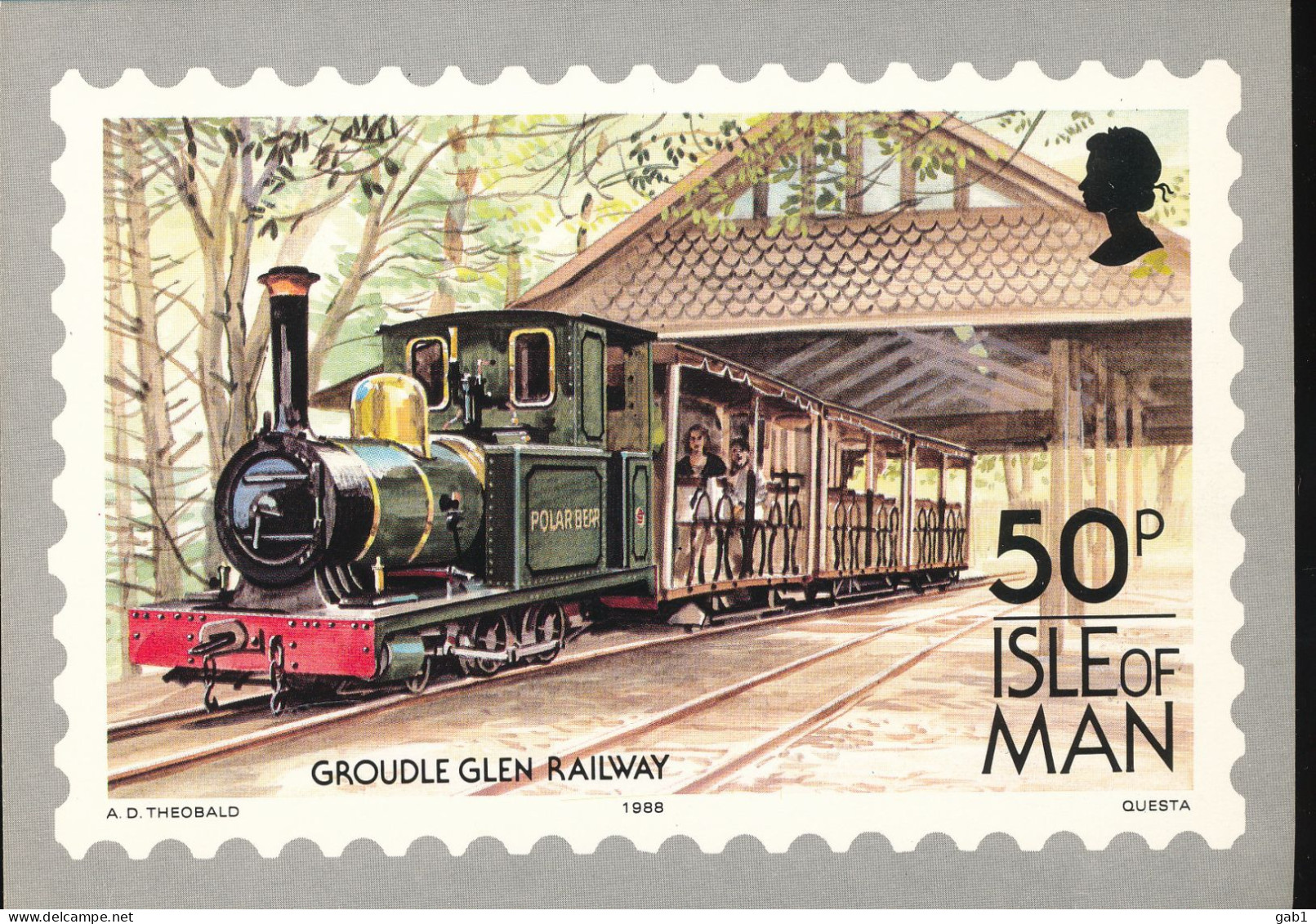Trains -- Railways And Tramway Of The Isle Of Man - Trains