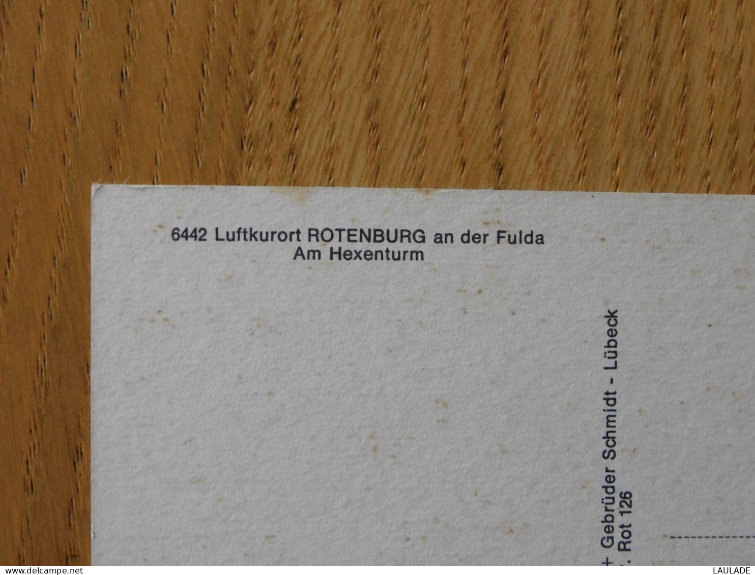 ALLEMAGNE Luftkurort Rotenburg An Der Fulda  Am  Hexenturm - Other & Unclassified