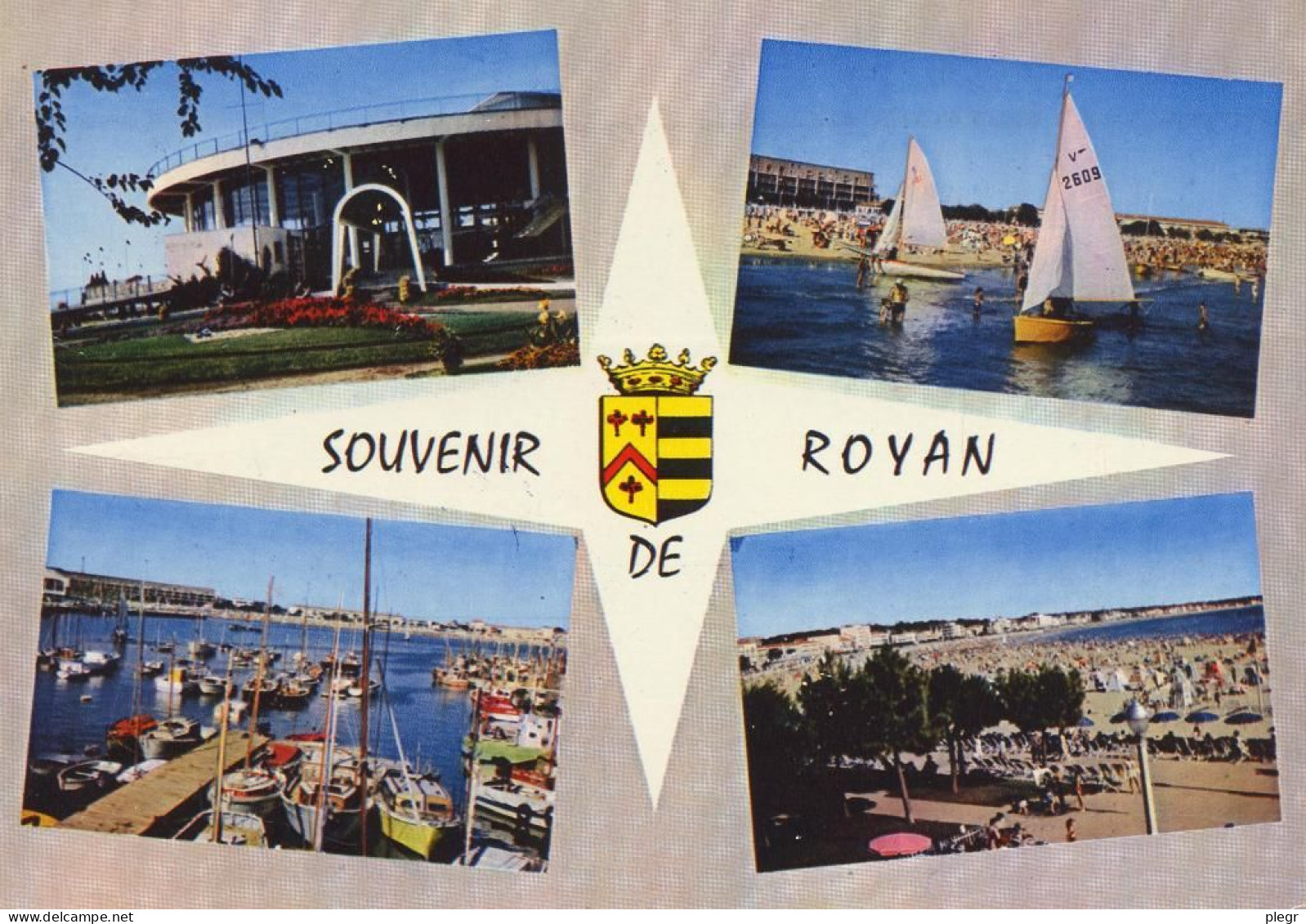 17306 02 02#0 - ROYAN - MULTIVUES (LE CASINO, LA PLAGE, LE PORT) - Royan