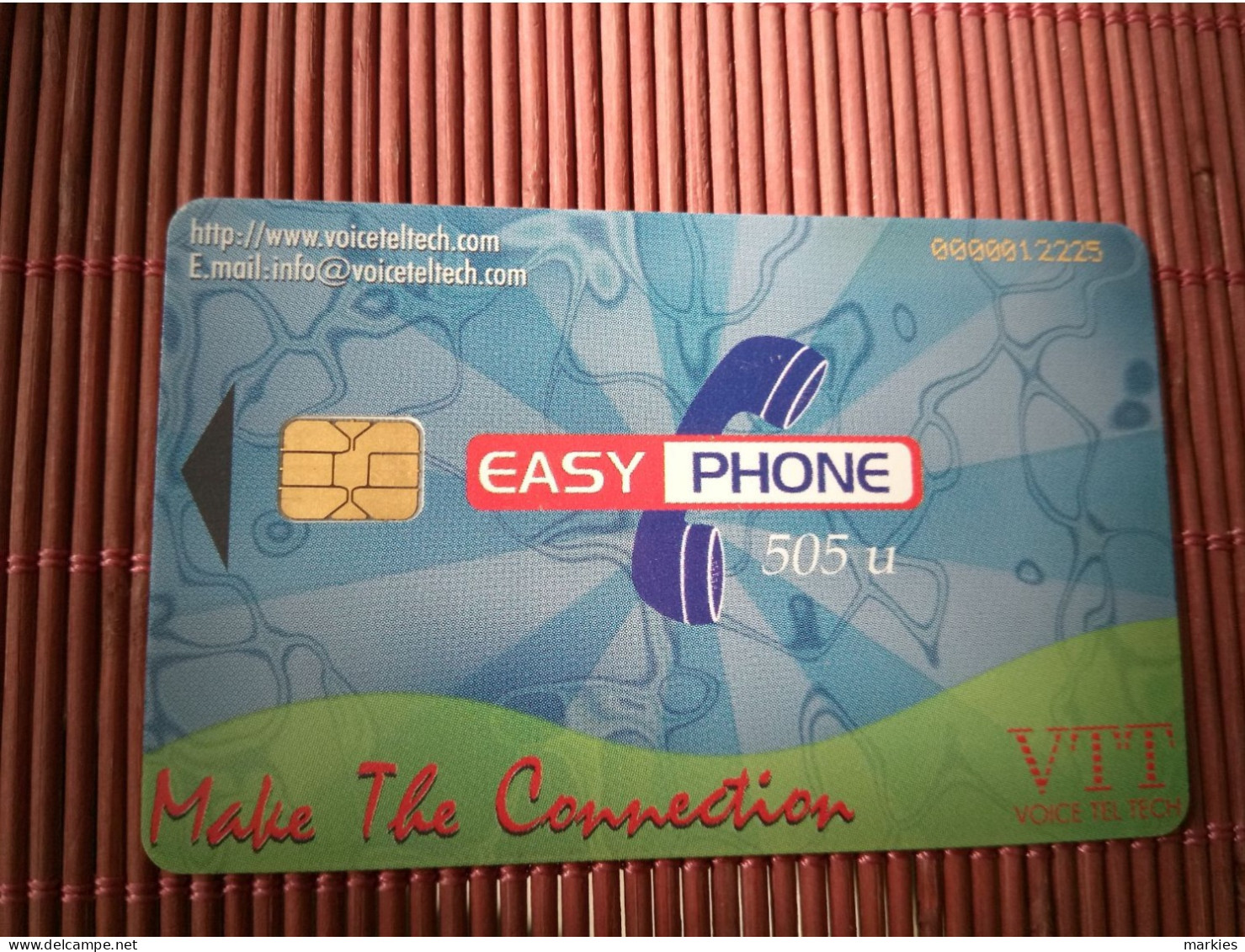 Phonecard EASY PHONE Used Rare - Pakistan
