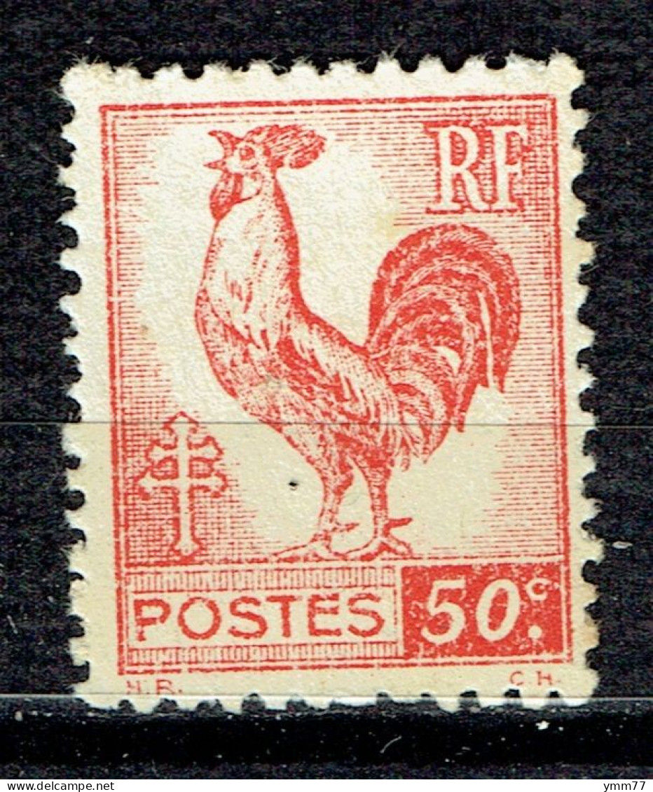 50 C Rouge Coq Série D'Alger - 1944 Gallo E Marianna Di Algeri