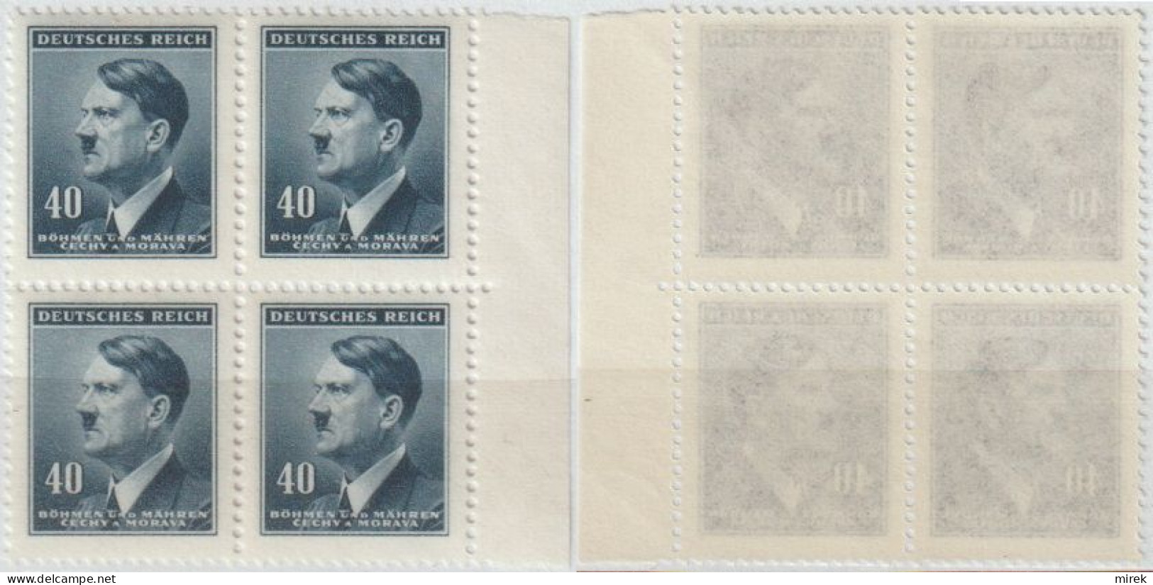 093/ Pof. 80, Translucent Paper - Unused Stamps